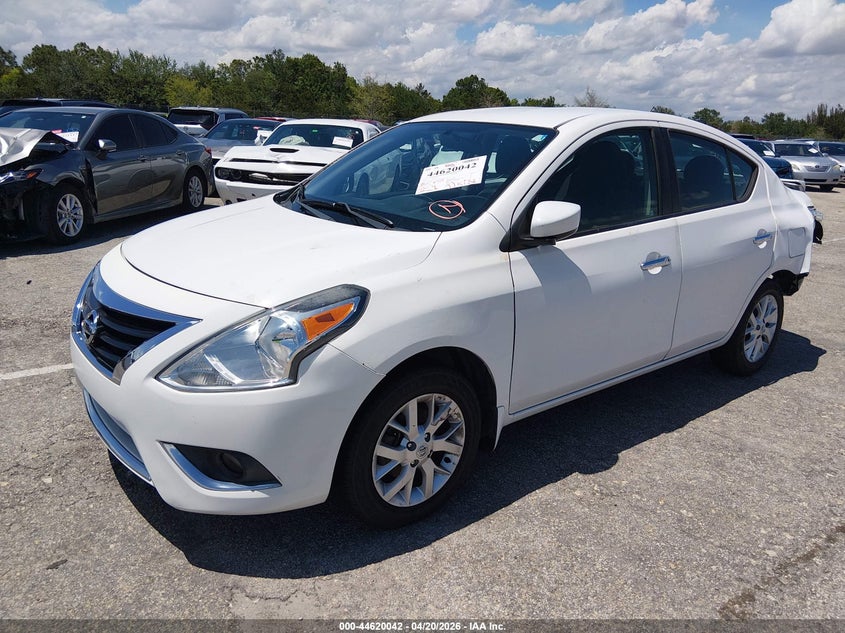 Vin: 3n1cn7ap3hl821534, lot: 45117020, nissan versa 1.6 sv 20172