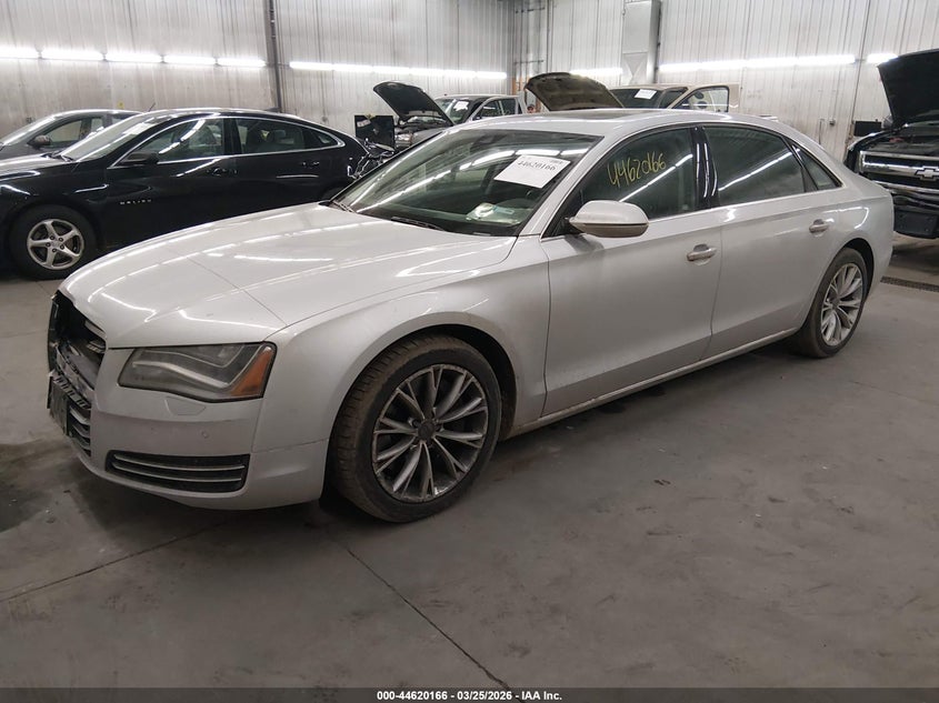 2012 AUDI A8 L auction photo 2