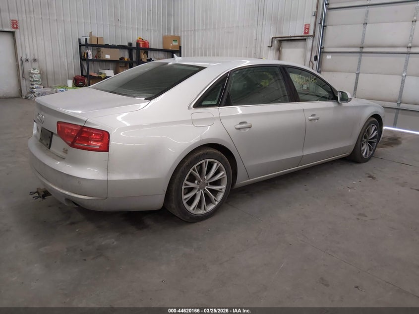 2012 AUDI A8 L auction photo 4