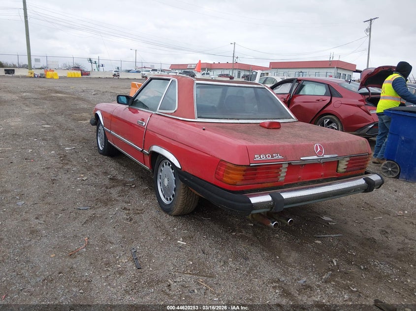 1987 Mercedes-Benz 560 Sl