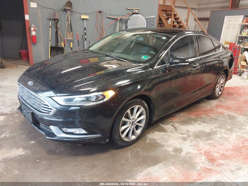 2017 Ford Fusion Se 3FA6P0HD7HR154218 photo 1
