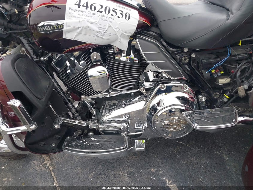 2014 Harley-Davidson Flhtcutg Tri Glide Ultra VIN: 1HD1MAL11EB855139 Lot: 44620530