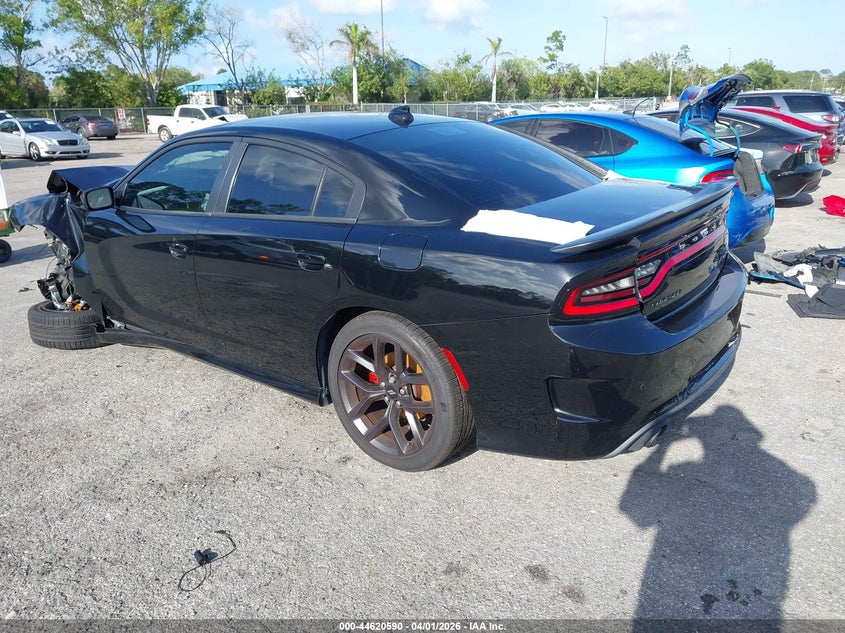 Vin: 2c3cdxhg8kh545930, lot: 45117568, dodge charger gt rwd 20193