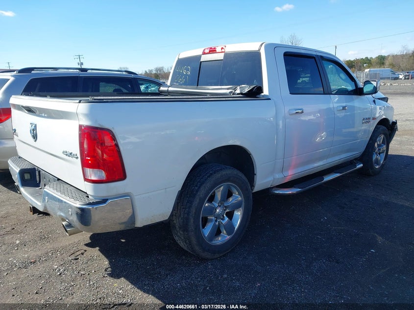 Vin: 3c6rr7lt2gg181403, lot: 45117639, ram 1500 big horn 20164