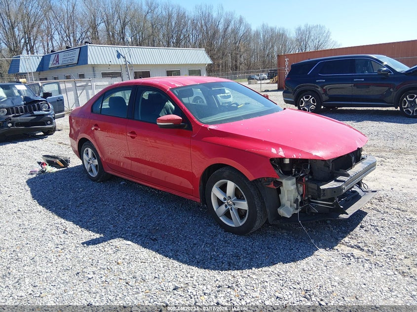 2012 Volkswagen Jetta 2.0 2.0L Tdi red Lot 111044620734 Vin 3VWLL7AJ7CM072123