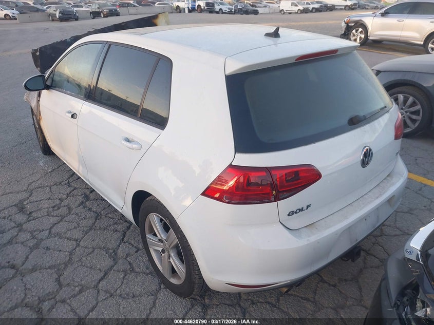 2017 Volkswagen Golf Tsi S 4-Door/Tsi Se 4-Door/Tsi Sel 4-Door/Tsi Wolfsburg Edition 4-Door
