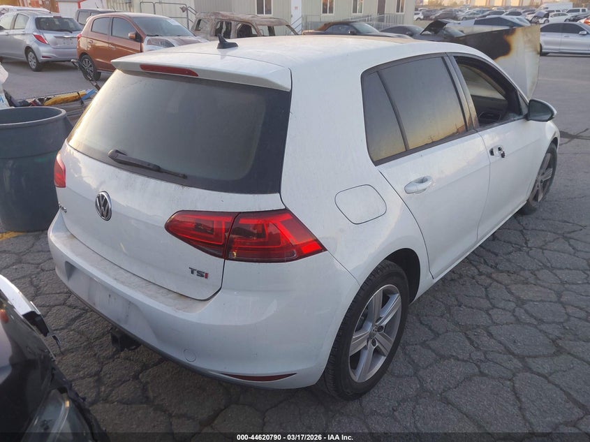 2017 Volkswagen Golf Tsi S 4-Door/Tsi Se 4-Door/Tsi Sel 4-Door/Tsi Wolfsburg Edition 4-Door