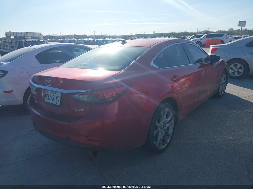 Vin: jm1gj1t54g1409146, lot: 45117874, mazda mazda6 i touring 20164