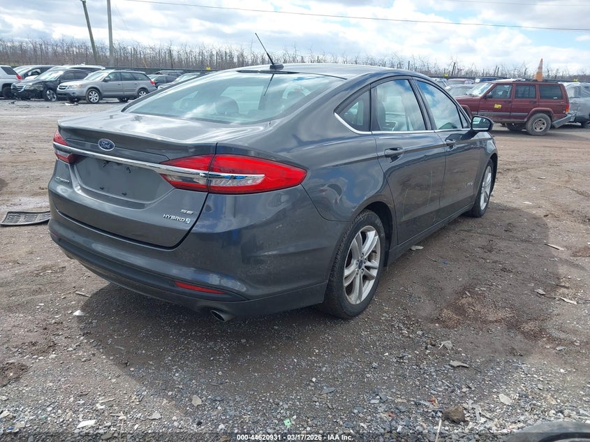 2018 Ford Fusion Hybrid Se