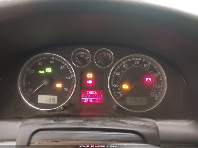 2003 Volkswagen Passat Gls VIN: WVWVD63B23E173455 Lot: 44621560