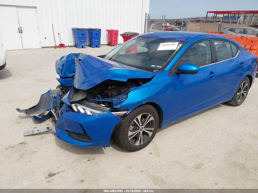 3N1AB8CV7PY261312 2023 Nissan Sentra Sv Xtronic Cvt photo 1