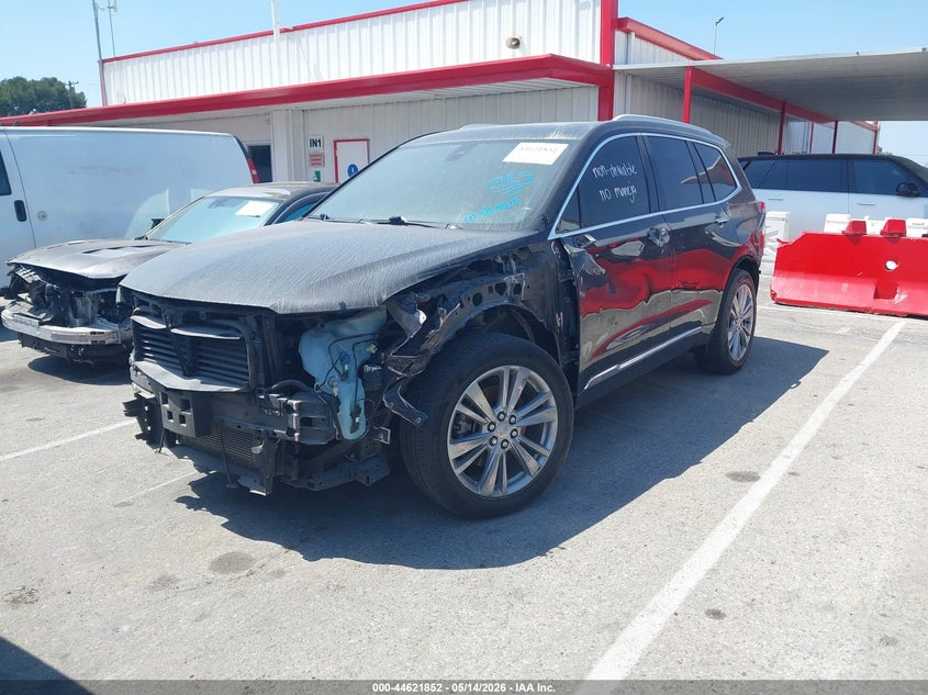 Vin: 1gykpcrs6pz167683, lot: 45118830, cadillac xt6 fwd premium luxury 20232