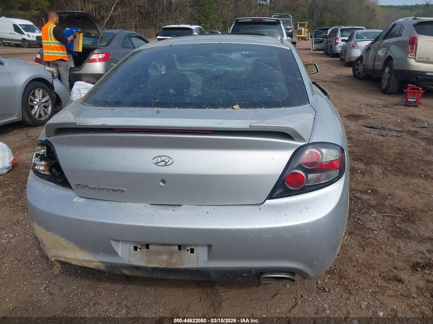 2008 Hyundai Tiburon Gs VIN: KMHHM66D98U282823 Lot: 44622080