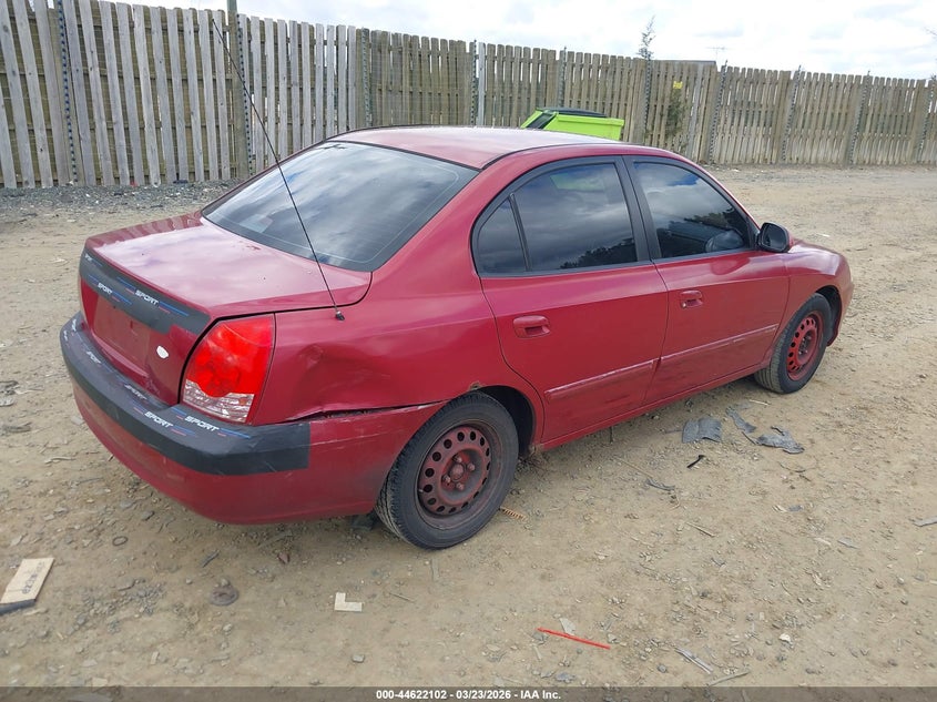 2005 Hyundai Elantra Gls/Gt