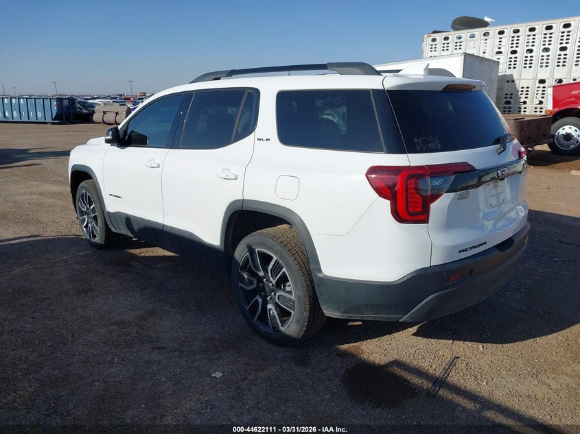 Vin: 1gkknkla9mz202402, lot: 45119089, gmc acadia fwd sle 20213