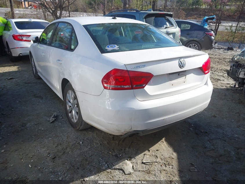 2012 Volkswagen Passat 2.5L S