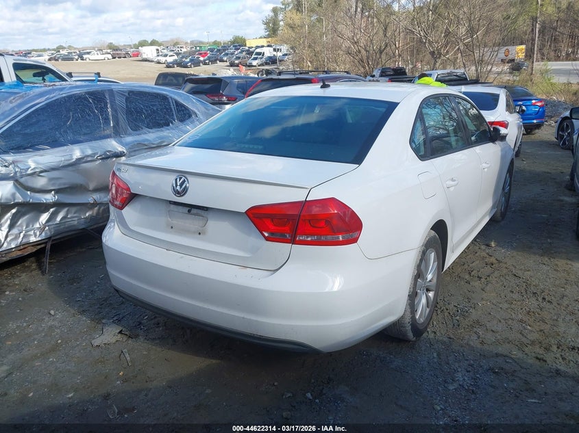 2012 Volkswagen Passat 2.5L S