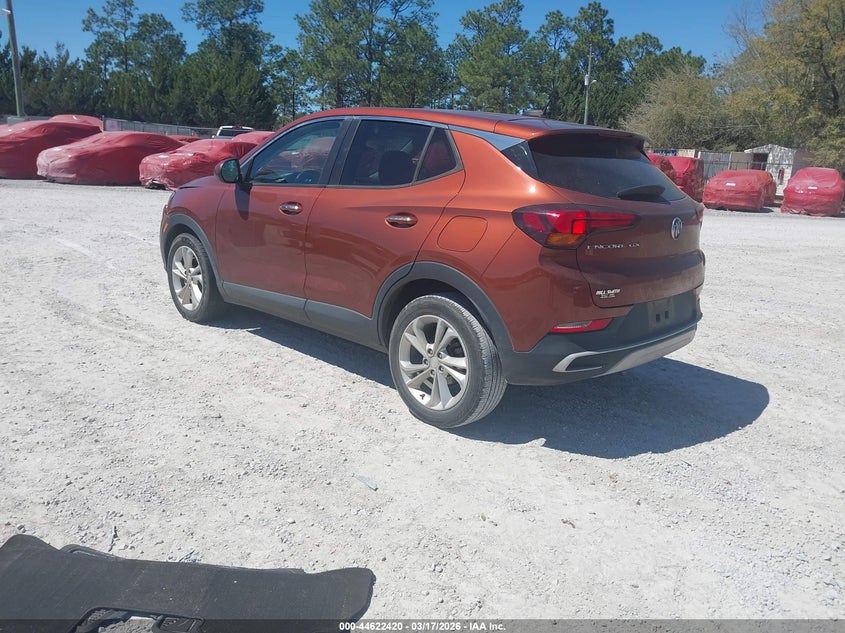 Vin: kl4mmbs21mb105277, lot: 45119398, buick encore gx fwd preferred 20213