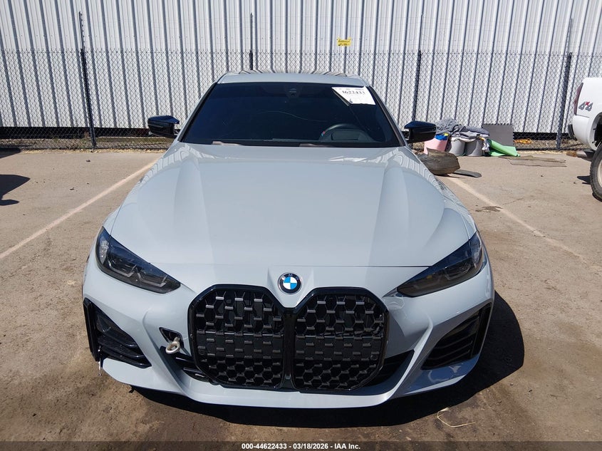 2022 BMW M440I Gran Coupe xDrive VIN: WBA13AW00NFM54517 Lot: 44622433