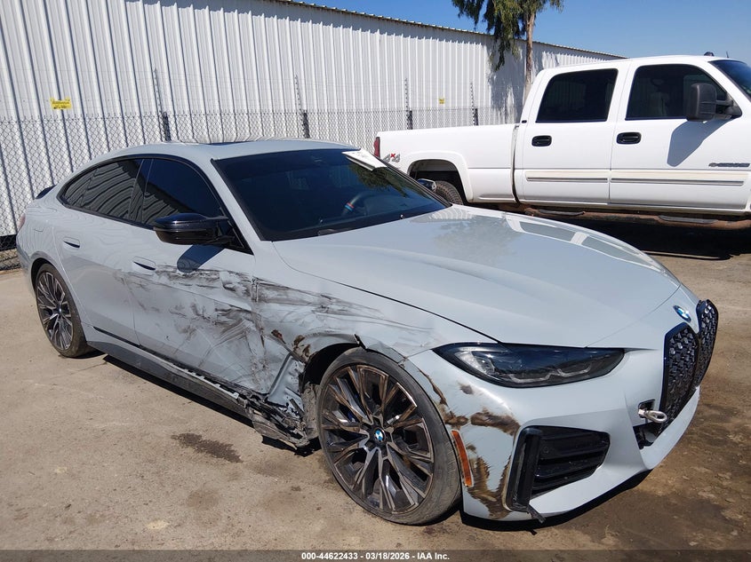 2022 BMW M440I Gran Coupe xDrive VIN: WBA13AW00NFM54517 Lot: 44622433
