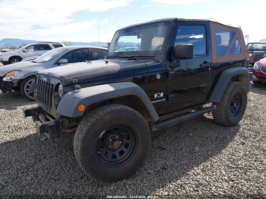 1J4FA24128L551119 2008 Jeep Wrangler X photo 1