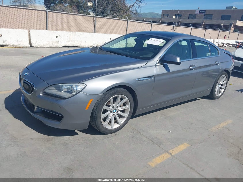 Vin: wba6a0c51ddz04076, lot: 45119641, bmw 640i gran coupe 20132