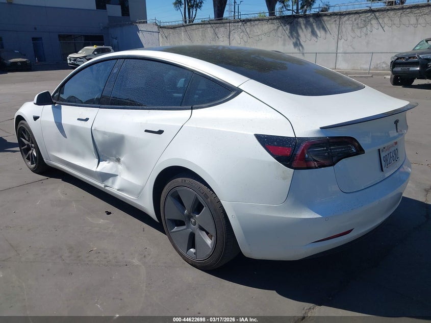 2022 Tesla Model 3 Rear-Wheel Drive