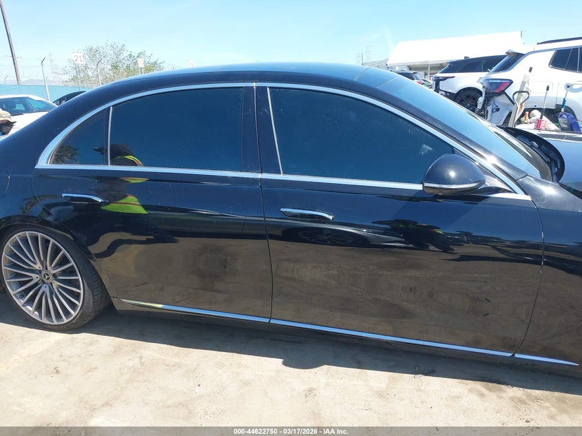 2021 Mercedes-Benz S 580 4Matic VIN: W1K6G7GB4MA039217 Lot: 44622750