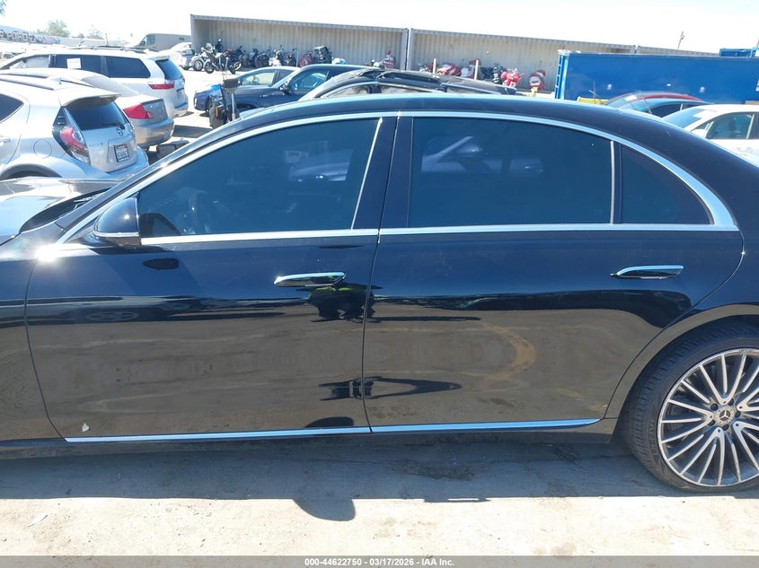 2021 Mercedes-Benz S 580 4Matic VIN: W1K6G7GB4MA039217 Lot: 44622750