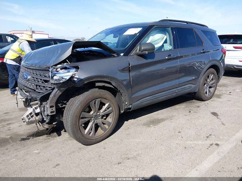 VIN 1FMSK7DH5MGA83445 2021 FORD EXPLORER XLT