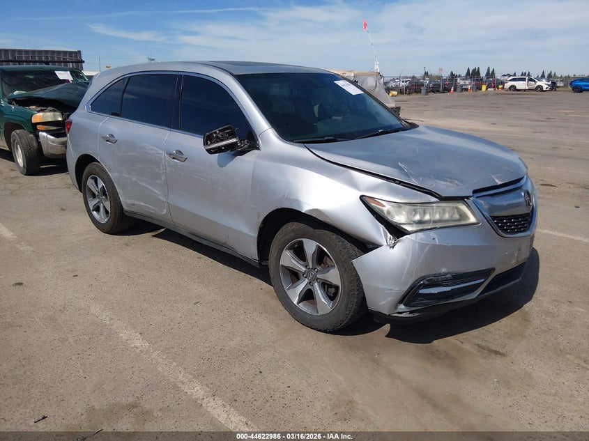 Vin: 5fryd4h23fb010888, lot: 45119964, acura mdx 2015 img_1
