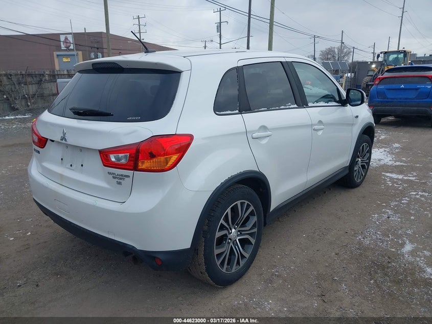 Vin: ja4ar3aw6gz038850, lot: 45119978, mitsubishi outlander sport 2.4 es/2.4 se 20164