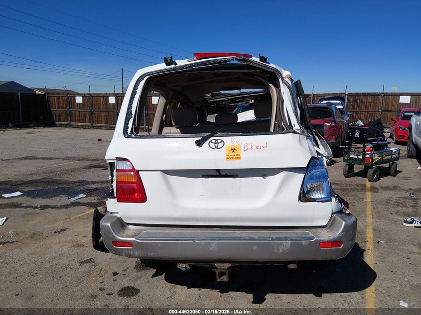 1999 Toyota Land Cruiser VIN: JT3HT05J3X0070490 Lot: 44623050