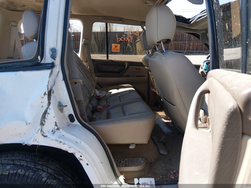 1999 Toyota Land Cruiser VIN: JT3HT05J3X0070490 Lot: 44623050