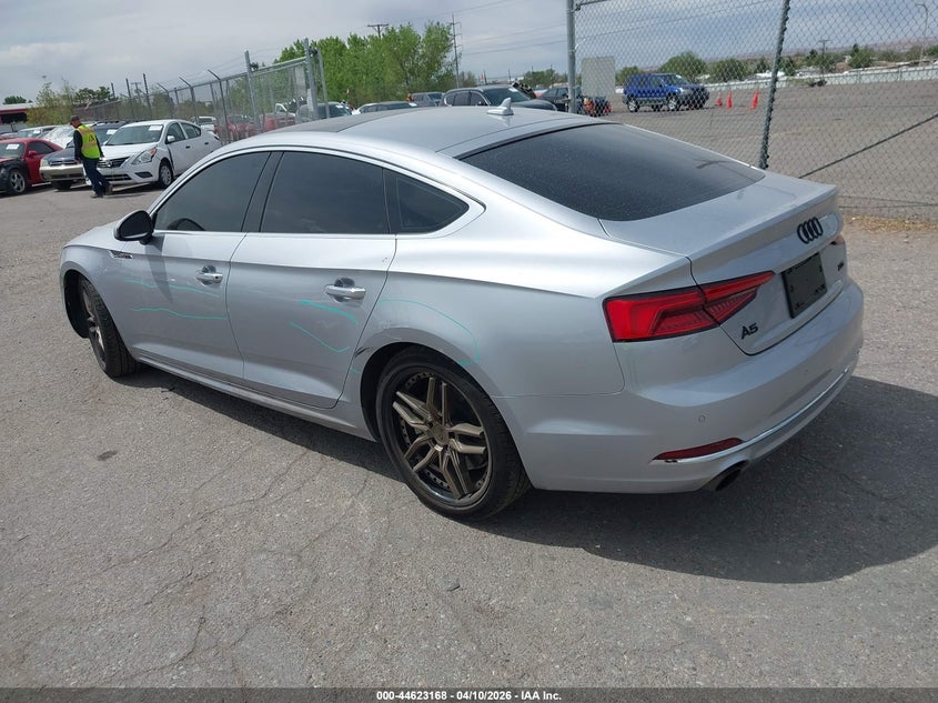 Vin: waucncf59ja010540, lot: 45120146, audi a5 2.0t premium 20183