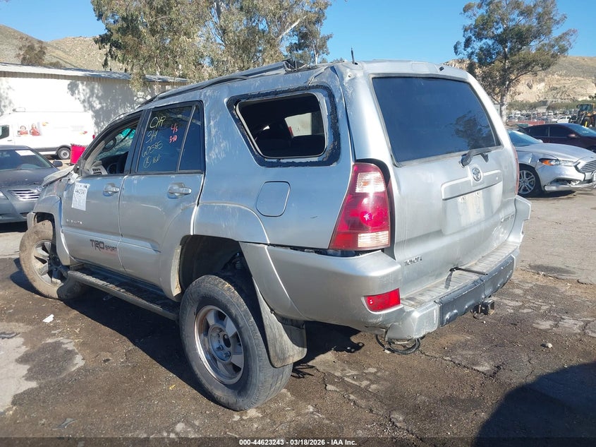 2004 TOYOTA 4RUNNER SPORT UTILITY VEHICLE 4.0L V-6 DOHC, VVT, 245HP