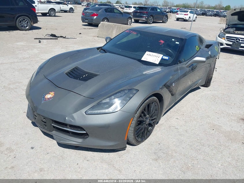 Vin: 1g1yh2d76g5112533, lot: 45120292, chevrolet corvette stingray z51 20162