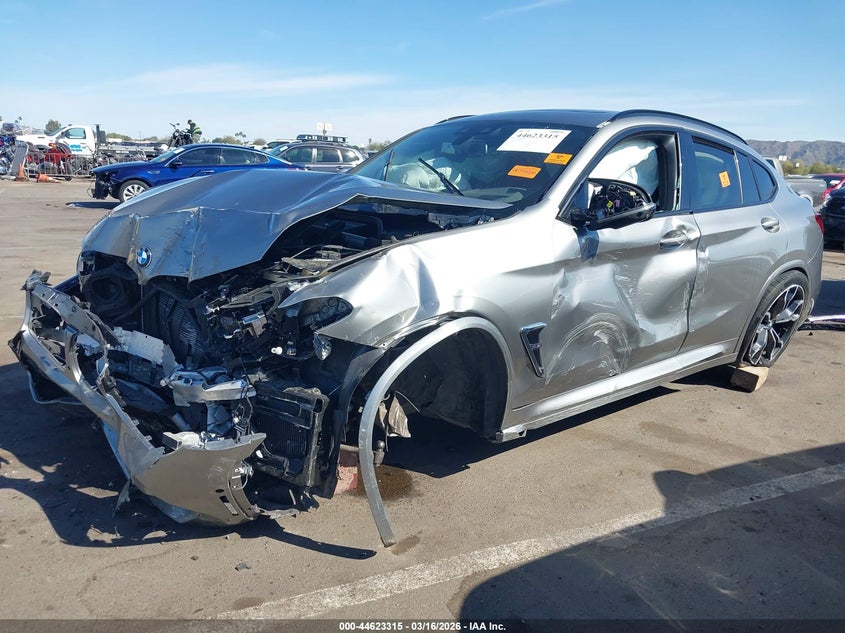 Vin: 5ymuj0c0xl9b41615, lot: 45120293, bmw x4 m 20202