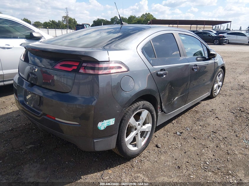 Vin: 1g1re6e41du141089, lot: 45120378, chevrolet volt 20134
