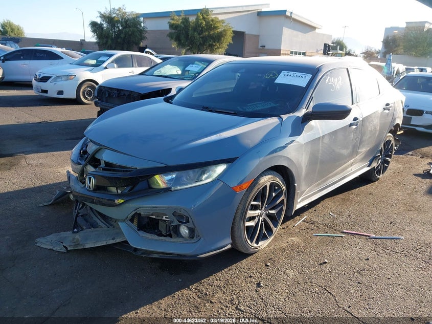 VIN SHHFK7H40MU214853 2021 HONDA CIVIC SPORT