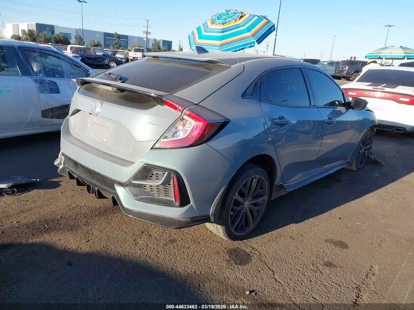 VIN SHHFK7H40MU214853 2021 HONDA CIVIC SPORT