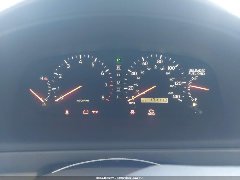 1998 Lexus Es 300 VIN: JT8BF28G2W0108101 Lot: 44623525