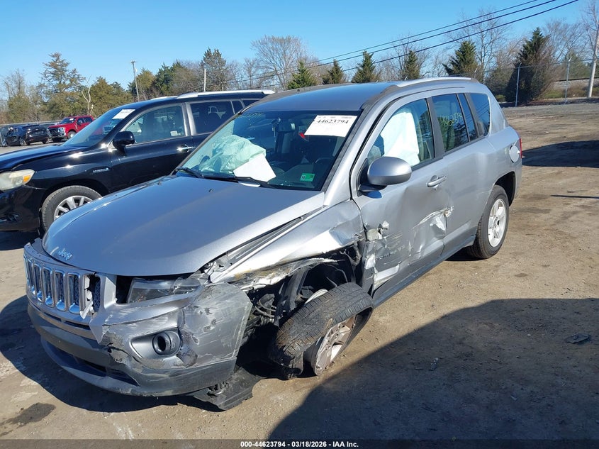 Vin: 1c4njcea2hd117086, lot: 45120774, jeep compass latitude fwd 20172