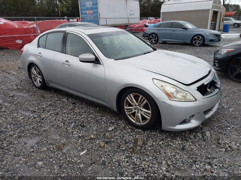 2012 Infiniti G37 Journey