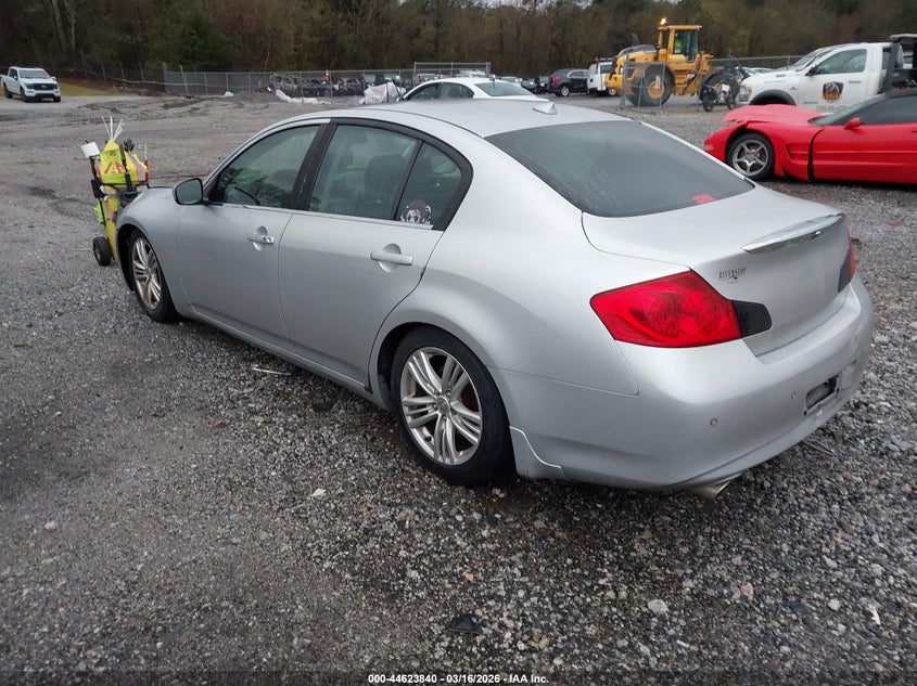 2012 Infiniti G37 Journey