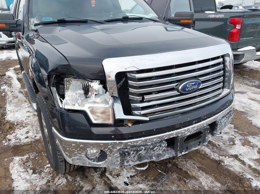 2012 Ford F-150 5.0 Xlt black Lot 111044623935 Vin 1FTFX1EF6CFC86799