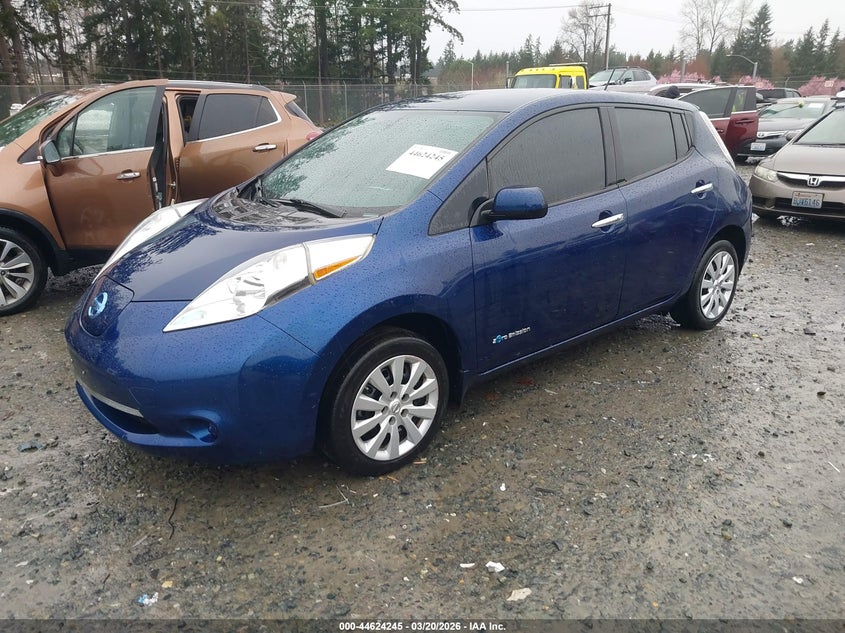Vin: 1n4bz0cp4gc314191, lot: 45121225, nissan leaf s 20162