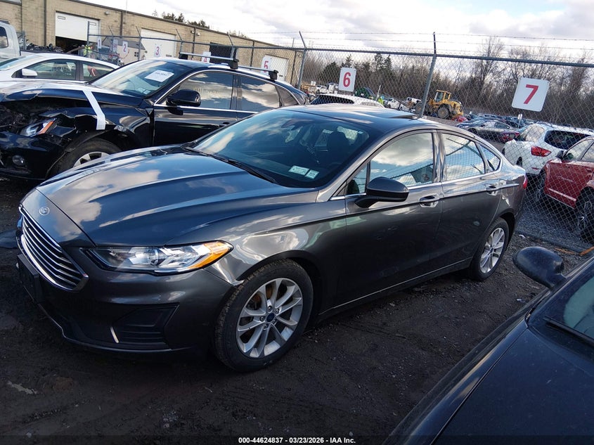 2020 Ford Fusion Se 3FA6P0HD5LR132114 photo 1
