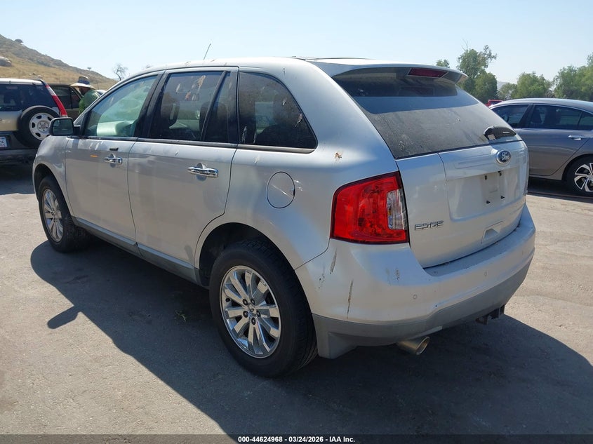 2FMDK3JC4BBB48445 2011 Ford Edge 3.5 Sel silver