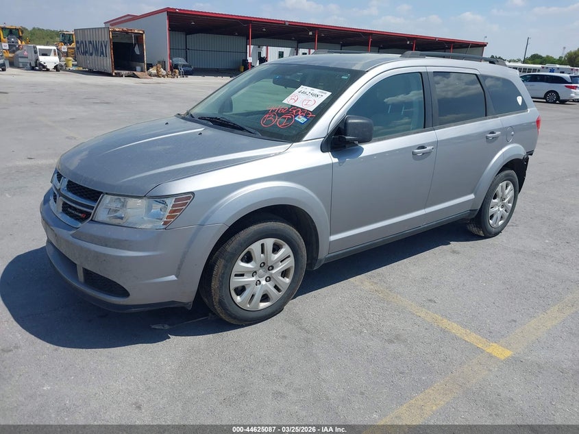 Vin: 3c4pdcab8ht614376, lot: 45122067, dodge journey se 20172